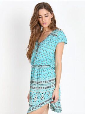 Spell & The Gypsy Collective Gypsiana Playdress Turquoise XS Rare Boho
